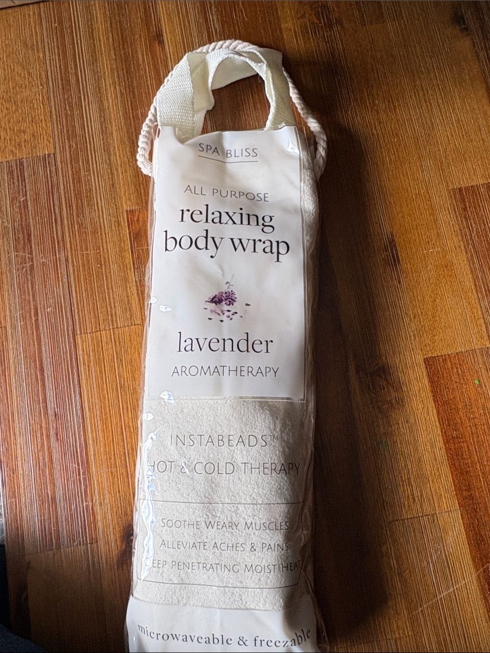 Bliss Lavender Aromatherapy Body Wrap in Cream